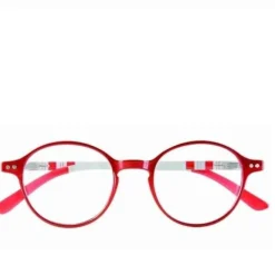 Occhiale Da Lettura Premontato Corpootto Moon Rosso +1,00