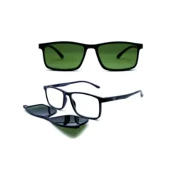 OCCHIALE PREMONTATO DA LETTURA CORPOOTTO CLIP ON NERO LENTIVERDI +1.00 - DISPOSITIVO MEDICO CLASSE I