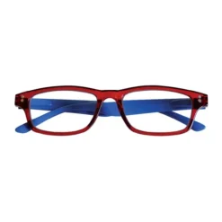 Occhiale Premontato Da Lettura Da Vicino Colorado Rosso Blu+1,00