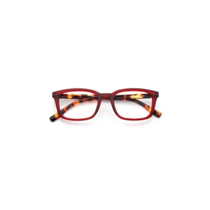 OCCHIALI CORPOOTTO BLUE BLOCK ROSSO-TARTARUGA +3.50 DIOTTRIE