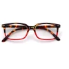 Occhiali Corpootto Trendy Tartaruga-Rosso +1,00