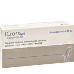 Offhealth Icross Gel Gocce Oculari Lubrificanti 15 Oftioli Occhi Secchi