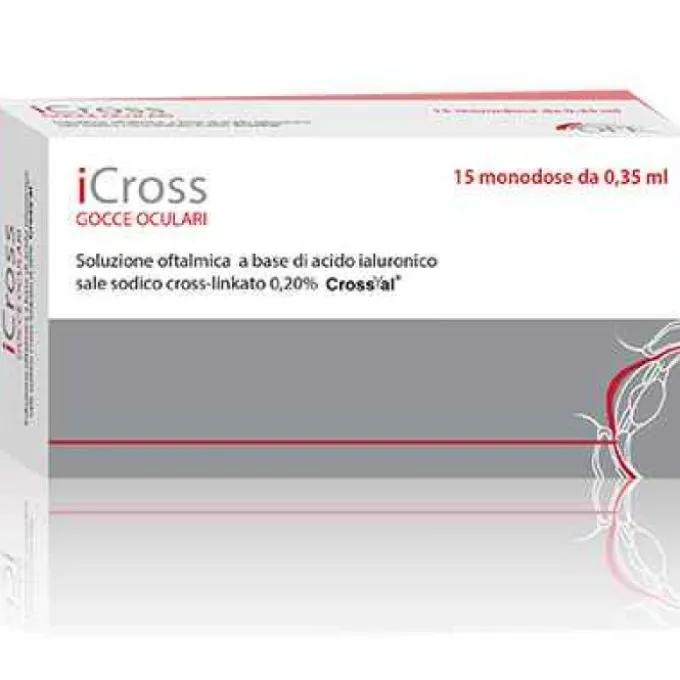 Offhealth Krufarma Off Icross Gocce Oculari Monodose 15 X 0.35 Ml Occhi Secchi