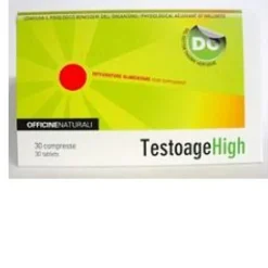 Officine Naturali Testoage High Integratore 30 Compresse Omeopatia