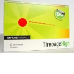 Officine Naturali Tireoage High Integratore 30 Compresse Omeopatia