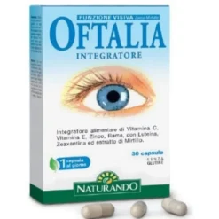Oftalia Integratore 30 Capsule Patologie Oculari