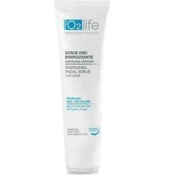 O2 Life Life Scrub Viso Effetto Energizzante 100 Ml