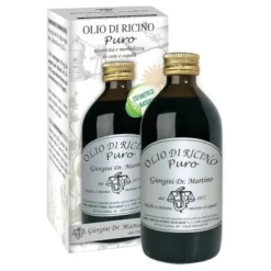 OLIO DI RICINO PURO 200 ML - LASSATIVO NATURALE E RINFORZANTE CAPELLI