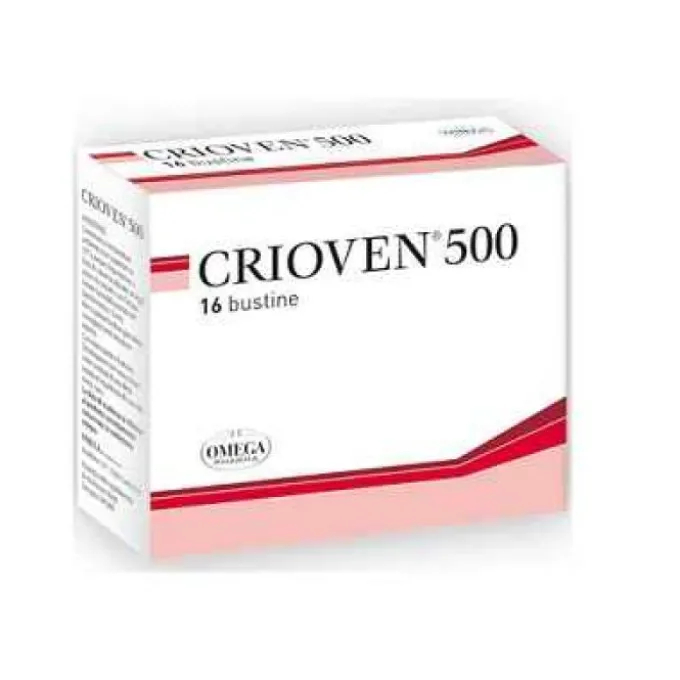 Omega Crioven 500 Integratore Microcircolo 16 Bustine Integratori Venotonici