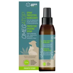 Omegatop Spray Protettivo Igienizzante Per Cani E Gatti 150Ml Detersione Pelo