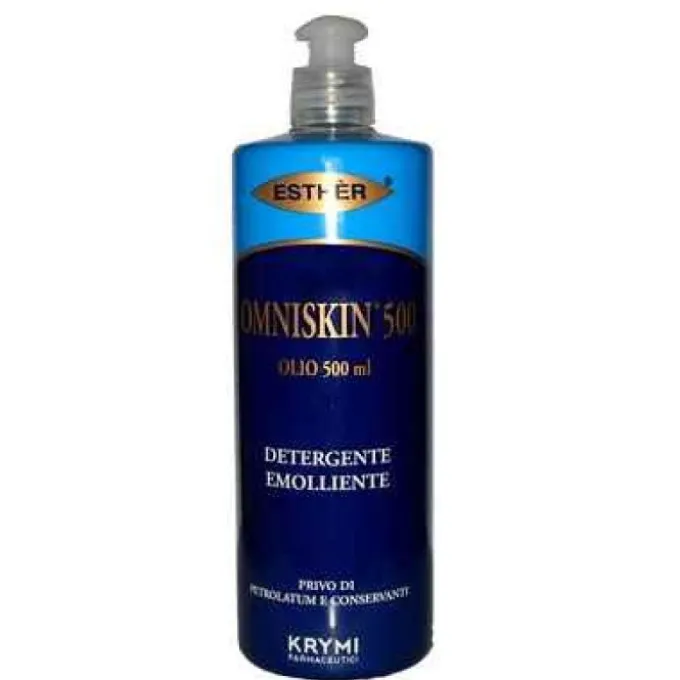 Omniskin 500 Olio Detergente Corpo E Igiene Intima 500 Ml Idratazione Pelle Normale