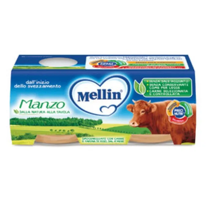 Omogeneizzato Manzo 2X120Gr Ct.12 Carne