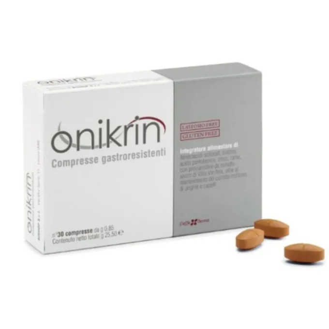 Onikrin 90 Compresse Integratori Anticaduta
