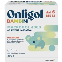 Onligol Bambini 200 G - Dispositivo Medico Classe Iia Lassativi Azione Delicata