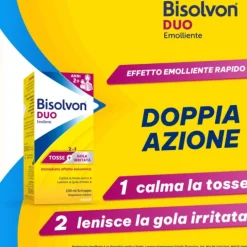 Opella Healthcare Bisolvon Duo Emolliente Sciroppo Contro Tosse E Gola Irritata 100 Ml