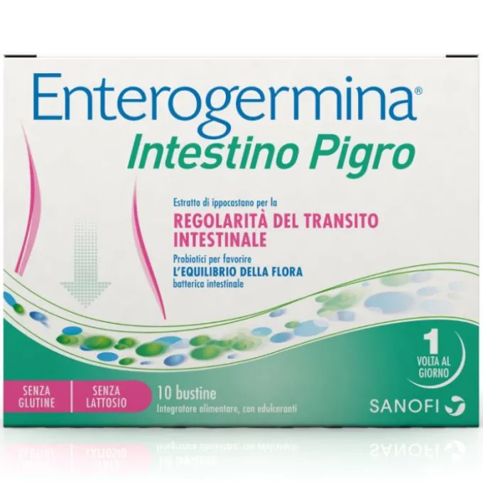 Opella Healthcare Enterogermina Intestino Pigro Integratore Regolarità Del Transito Intestinale 10 B