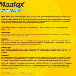 Opella Healthcare Maalox Reflurapid Integratore Per Il Bruciore Di Stomaco 20 Bustine
