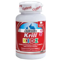Optima Antartic Krill Kidz Integratore Di Vitamine 30 Orsetti Gommosi Tonificanti