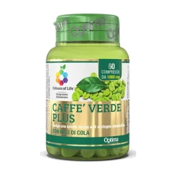 Optima Colours Of Life Caffe Verde Plus Integratore Tonico 60 Compresse Controllo Della Fame E Del M