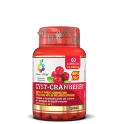 Optima Colours Of Life Cyst-Cranberry Integratore Benessere Vie Urinarie 60 Compresse