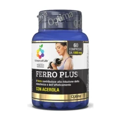 Optima Colours Of Life Ferro Plus Con Acerola Integratore Difese Immunitarie 60 Compresse