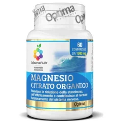 Optima Colours Of Life Magnesio Citrato Integratore Sistema Nervoso 60 Compresse