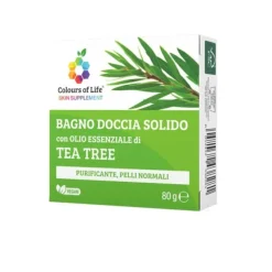 Optima Naturals Tea Tree Bagno Doccia Solido 80 G Colours Of Life Detersione Pelle Normale
