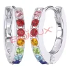 Orecchini Crystal Hoop Multicolor Kids 1 Paio