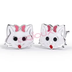 Orecchini Ginger Cat With Swarovski 1 Paio