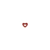 Orecchino Sterile Bjt715 Gp Red Heart