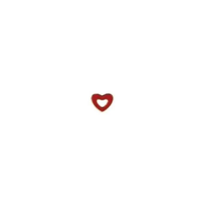Orecchino Sterile Bjt715 Gp Red Heart