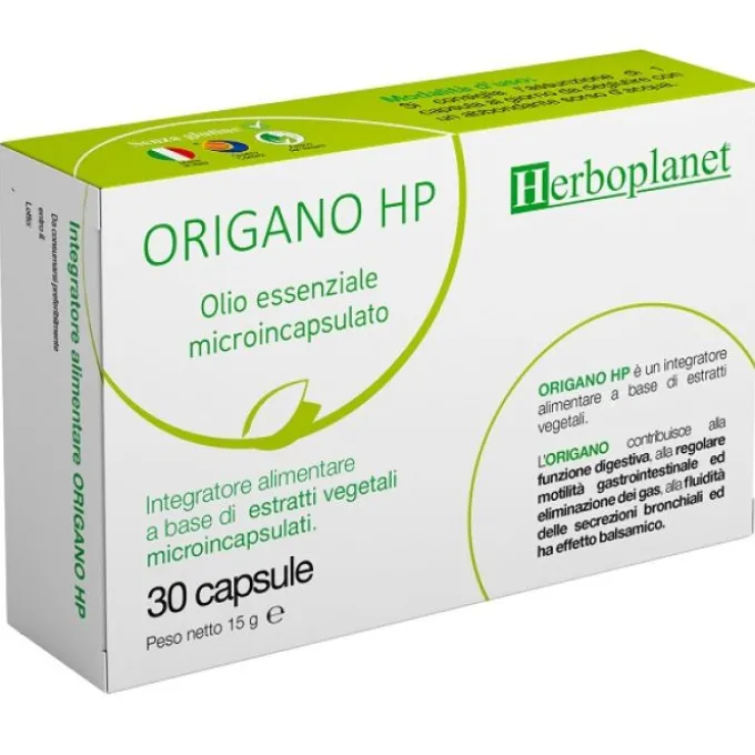 Origano Hp 30 Capsule Lassativi Azione Delicata