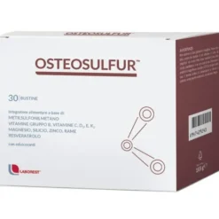 OSTEOSULFUR INTEGRATORE PER CARTILAGINI E ARTICOLAZIONI 30 BUSTINE - INTEGRATORE ALIMENTARE