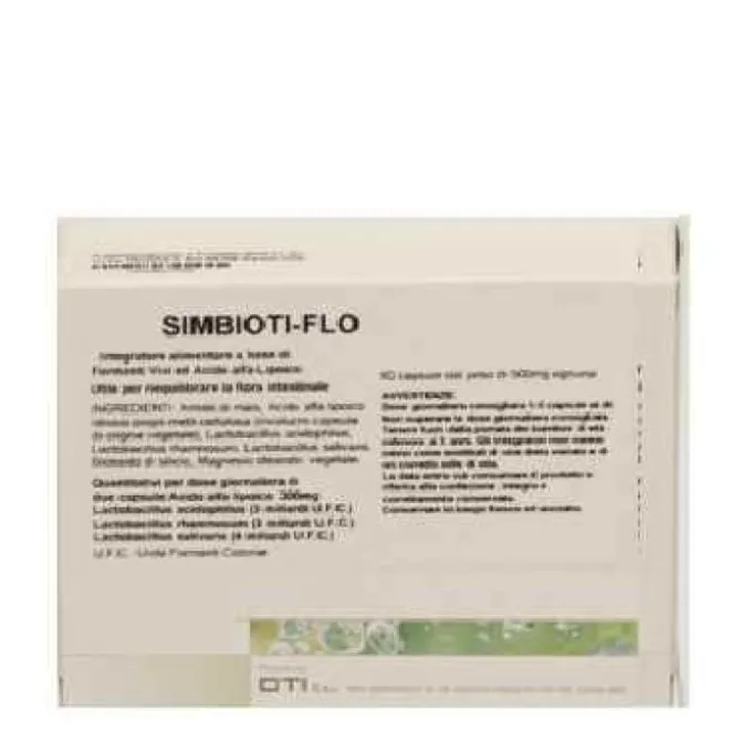 Oti Simbioti-Flo Integratore Intestinale 60 Capsule Fermenti Lattici