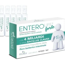 Paladin Enterolife - Forte 4 Miliardi Confezione 10 Fiale Fermenti Lattici