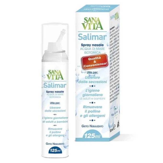 Paladin Sanavita Salimar Spray Nasale New 125 Ml Antistaminici Spray