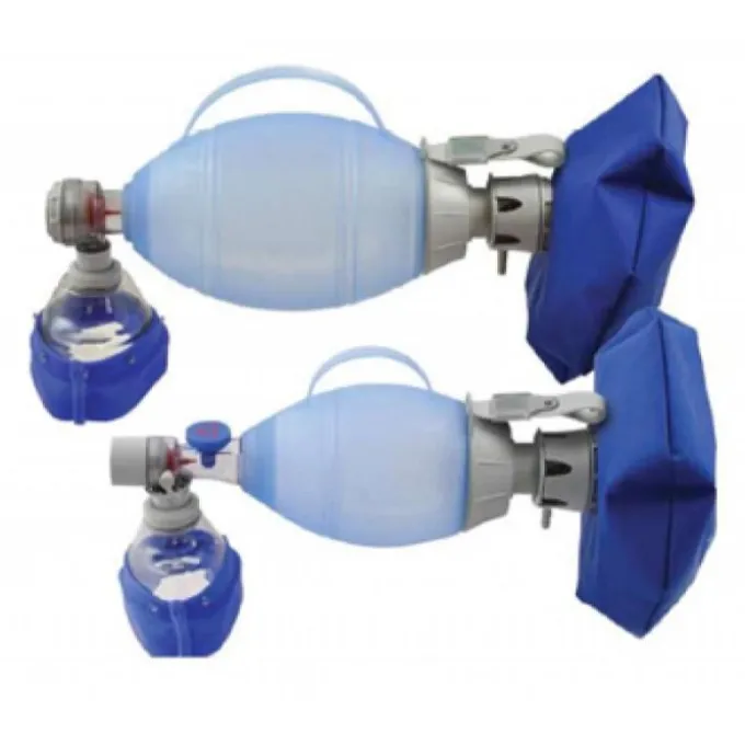 Pallone Per Rianimazione Ambu Pluriuso Completo Di Mascherae Reservoir Per Adulti