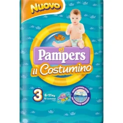 Pampers Il Costumino 3/4 X12
