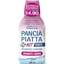 Pancia Piatta Act Forte Integratore 500 Ml Ritenzione Idrica