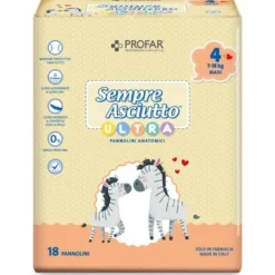 PANNOLINI PROFAR SEMPRE ASCIUTTO ULTRA MAXI 7-18KG BIPACCO 36 PEZZI