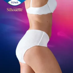Pannolone A Mutandina Assorbente Tena Silhouette Plus Whitelarge 10 Pezzi
