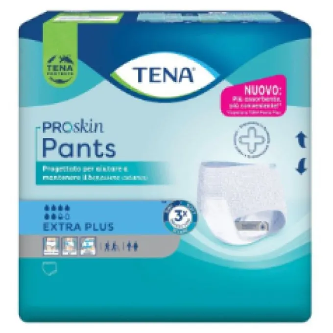 Pannolone A Mutandina Tena Pants Extra Plus L 14 Pezzi