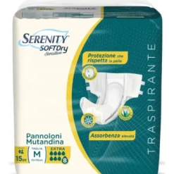 Pannolone Mutandina Serenity Sd Sensitive Extra M 15 Pezzi