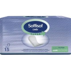 Pannolone Per Incontinenza Soffisof Lady Classic Super 15 Pezzi