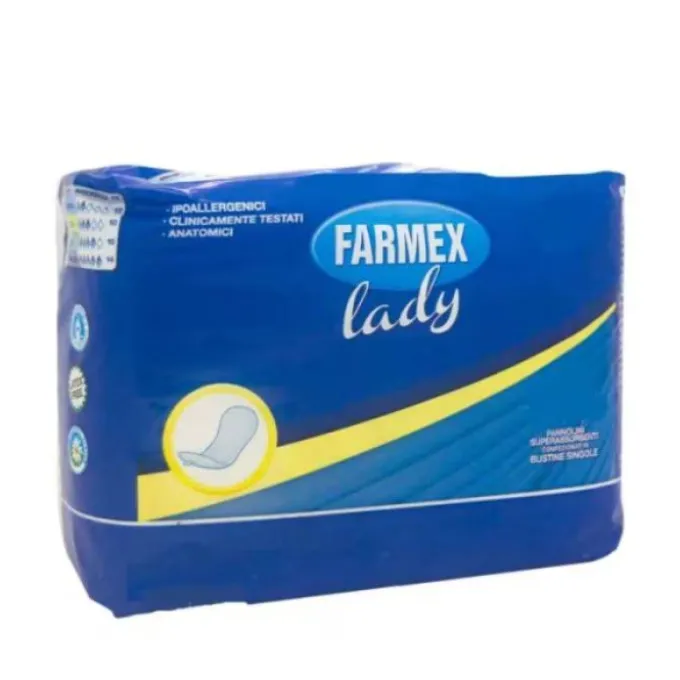 Pannolone Sagomato Per Incontinenza Leggera Farmex Lady Misura Extra 10 Pezzi