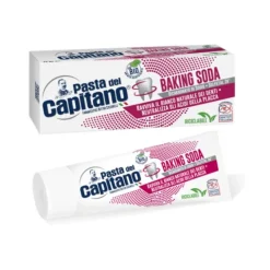 Pasta Del Capitano Dentifricio Baking Soda Con Bicarbonato Di Sodio 100 Ml