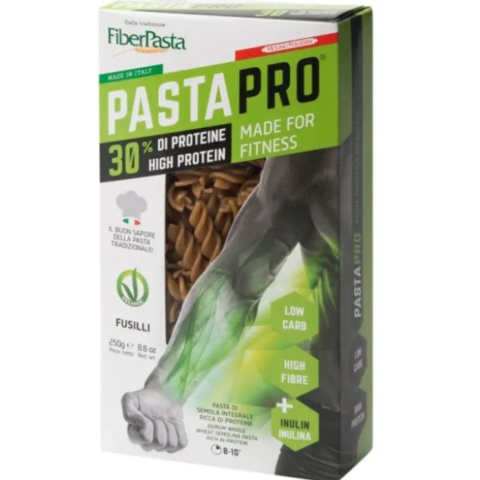 Pastapro Fusilli Integrali 30% Proteine 250 G Alimenti Iperproteici