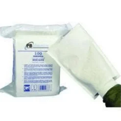 Pb Pharma Manopola Non Saponata In Carta Impermeabile Bianca 100 Pezzi