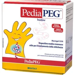Pediapeg 20 Bustine Senza Glutine E Lattosio Lassativi Azione Delicata