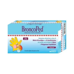 Pediatrica Broncoped Soluzione Orale Integratore Per Tosse Grassa 14 Bustine